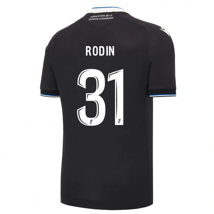 Danxen Kobiety Ryan Rodin #31 Czarny Niebieski Biały Wyjazdowa Koszulka 2026/27 Koszulki Klubowe