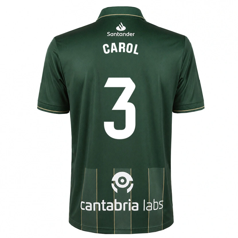 Danxen Kobiety Carolina Hernández Fernández #3 Ciemnoszary Szary Biały Wyjazdowa Koszulka 2026/27 Koszulki Klubowe