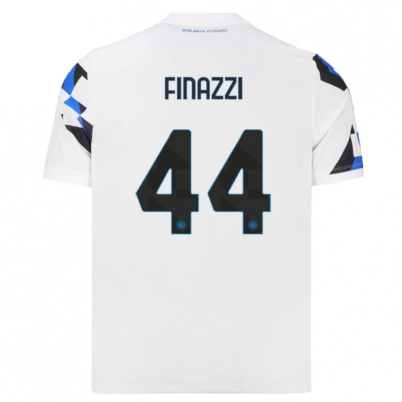 Danxen Kobiety Riccardo Finazzi #44 Biały Czerwony Niebieski Wyjazdowa Koszulka 2026/27 Koszulki Klubowe