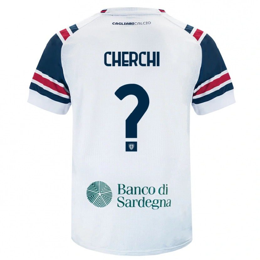 Danxen Kobiety Filippo Cherchi #0 Biały Czerwony Zielony Wyjazdowa Koszulka 2026/27 Koszulki Klubowe