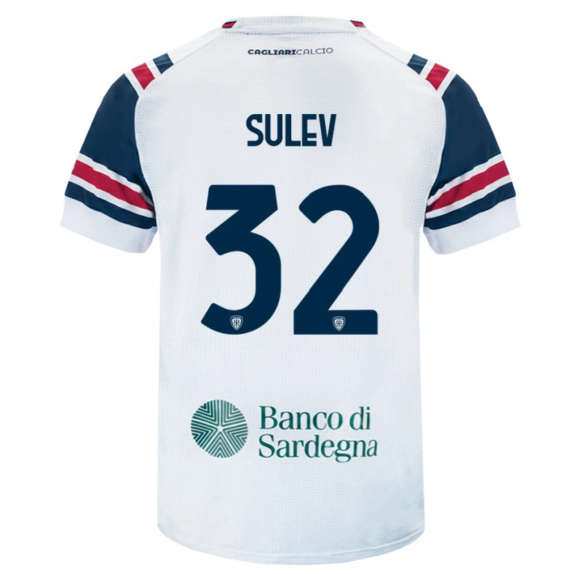 Danxen Kobiety Ivan Sulev #32 Biały Czerwony Zielony Wyjazdowa Koszulka 2026/27 Koszulki Klubowe