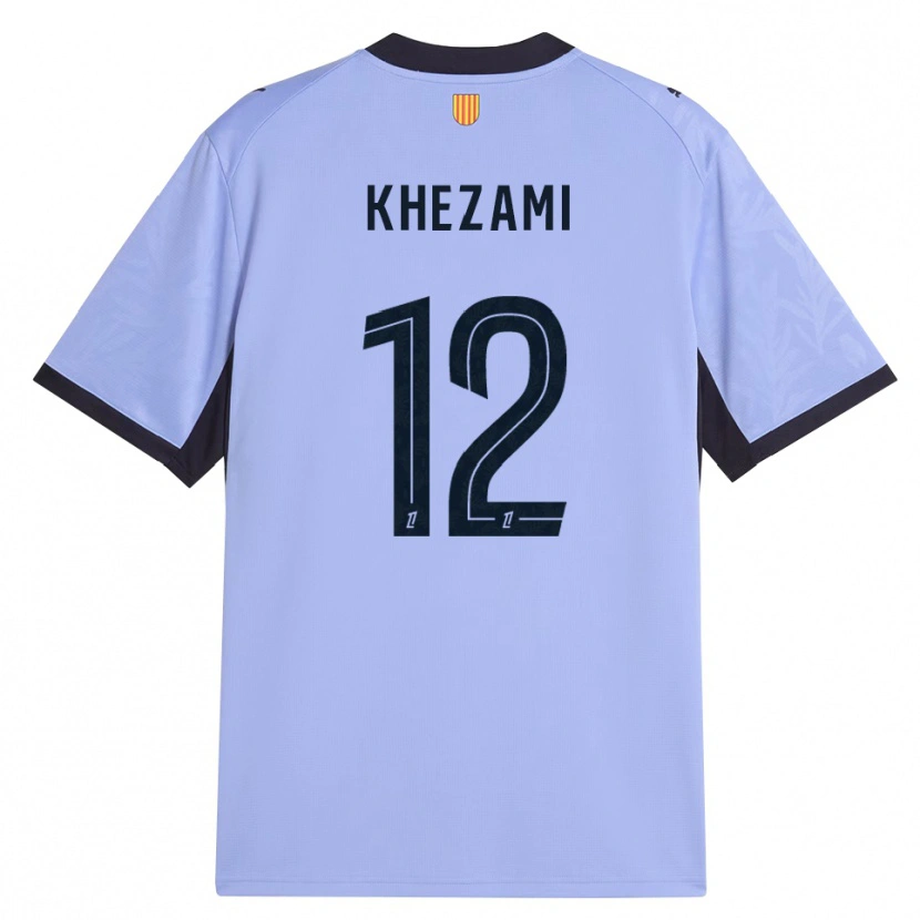 Danxen Kobiety Roselène Khezami #12 Lawendowy Czarny Trzeci Komplet Koszulka 2026/27 Koszulki Klubowe