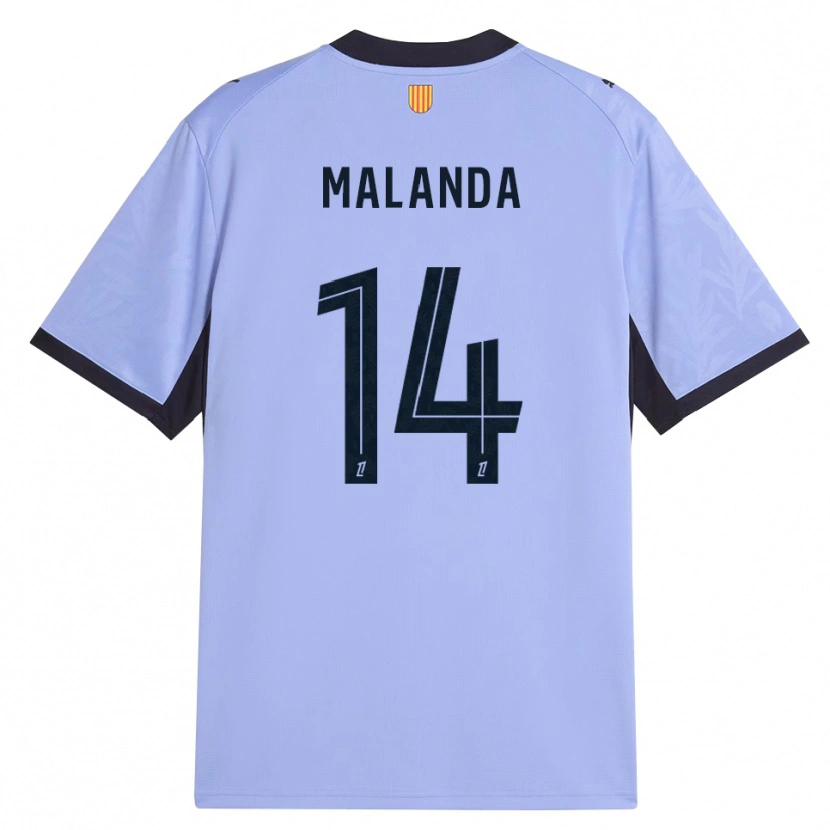 Danxen Kobiety Jephthe Malanda #14 Lawendowy Czarny Trzeci Komplet Koszulka 2026/27 Koszulki Klubowe