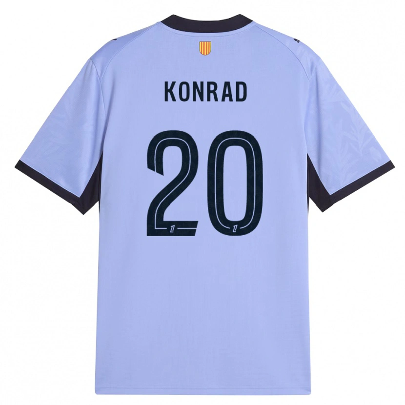 Danxen Kobiety Konrad De La Fuente #20 Lawendowy Czarny Trzeci Komplet Koszulka 2026/27 Koszulki Klubowe