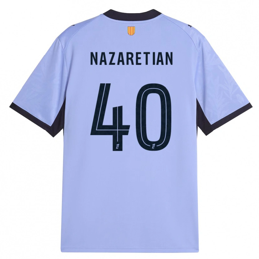 Danxen Kobiety Manuel Nazaretian #40 Lawendowy Czarny Trzeci Komplet Koszulka 2026/27 Koszulki Klubowe