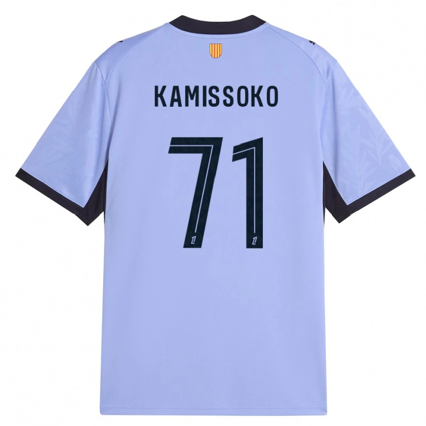 Danxen Kobiety Nouhoum Kamissoko #71 Lawendowy Czarny Trzeci Komplet Koszulka 2026/27 Koszulki Klubowe