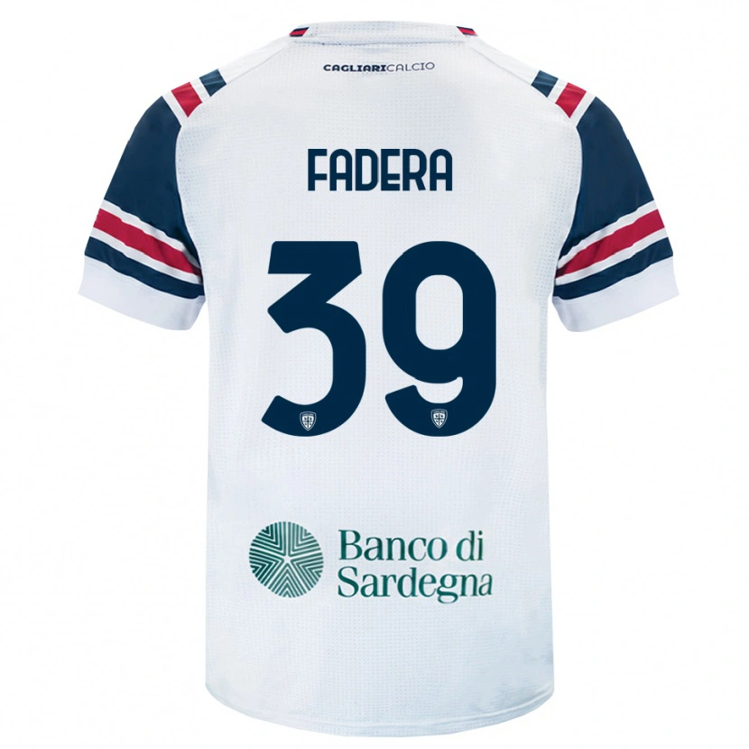Danxen Kobiety Alieu Fadera #39 Biały Czerwony Zielony Wyjazdowa Koszulka 2026/27 Koszulki Klubowe