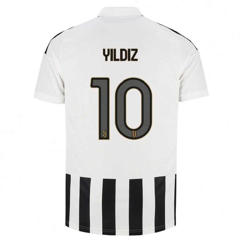 Danxen Dzieci Kenan Yıldız #10 Czarny Biały Brązowy Domowa Koszulka 2026/27 Koszulki Klubowe