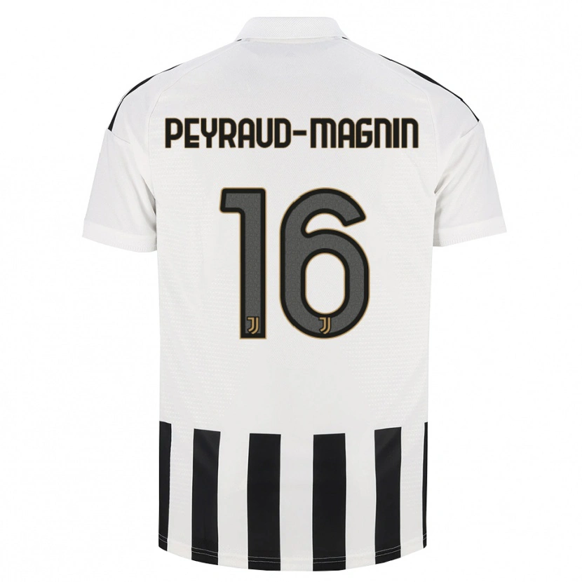 Danxen Dzieci Pauline Peyraud-Magnin #16 Czarny Biały Brązowy Domowa Koszulka 2026/27 Koszulki Klubowe
