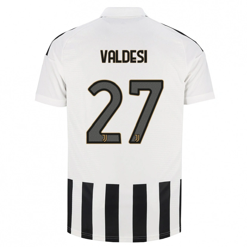 Danxen Dzieci Andrea Valdesi #27 Czarny Biały Brązowy Domowa Koszulka 2026/27 Koszulki Klubowe