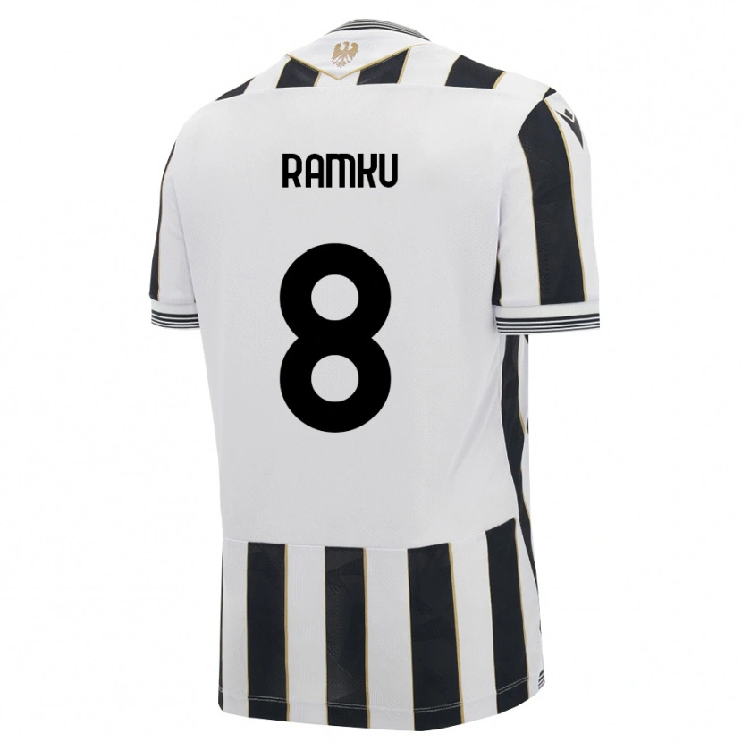 Danxen Dzieci Alex Ramku #8 Czarny Biały Różowy Domowa Koszulka 2026/27 Koszulki Klubowe