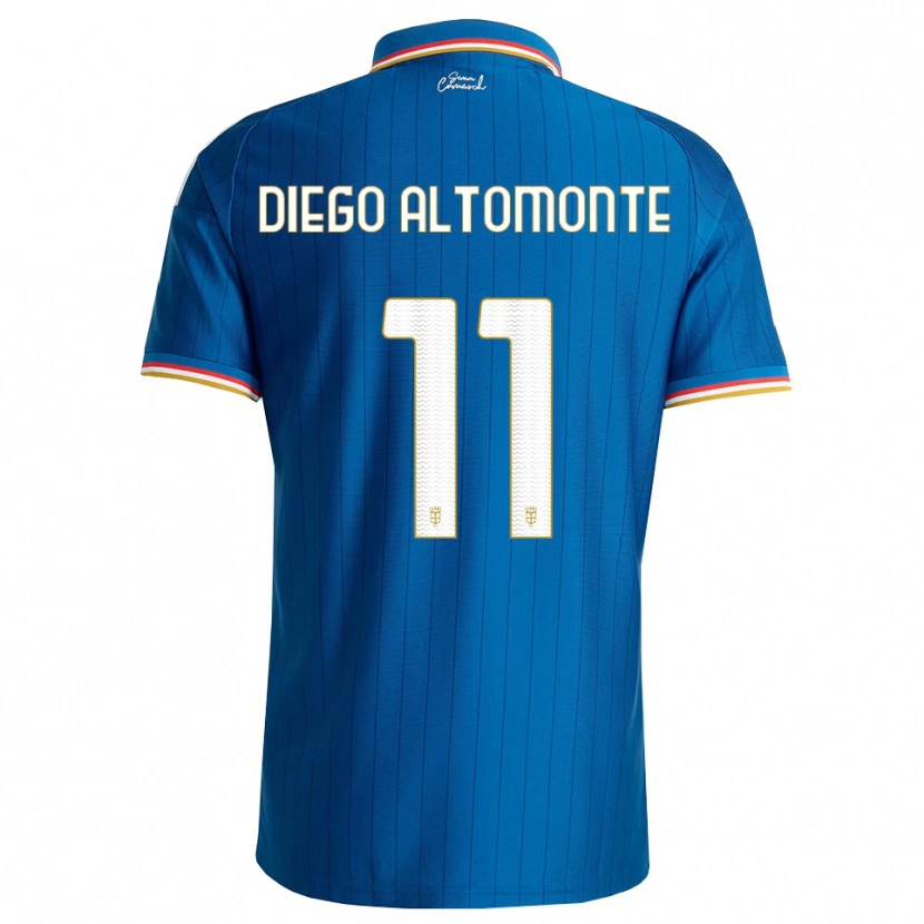 Danxen Dzieci Thomas Diego Altomonte #11 Niebieski Biały Czerwony Domowa Koszulka 2026/27 Koszulki Klubowe