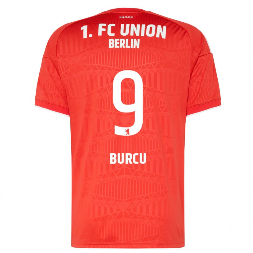 Danxen Dzieci Livan Burcu #9 Czerwony Biały Domowa Koszulka 2026/27 Koszulki Klubowe