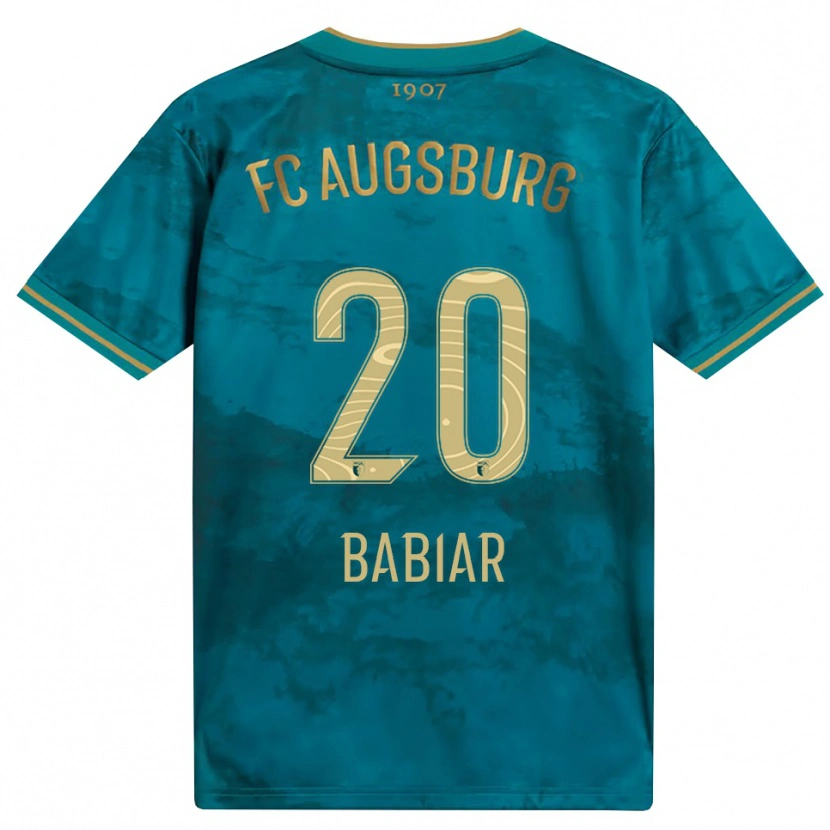 Danxen Dzieci Fabian Babiar #20 Zielony Brązowy Wyjazdowa Koszulka 2026/27 Koszulki Klubowe