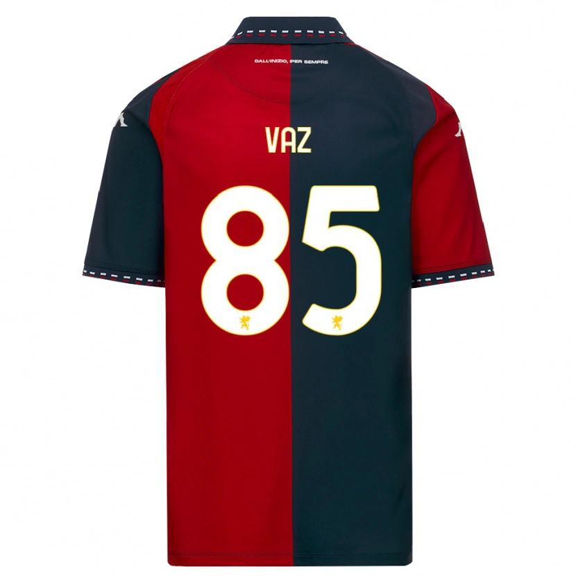 Danxen Męski Marcelo Vaz #85 Czerwony Czarny Biały Domowa Koszulka 2026/27 Koszulki Klubowe