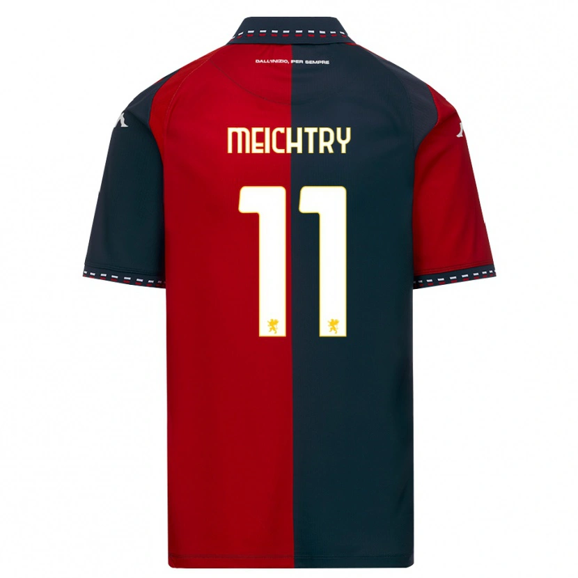 Danxen Męski Franz-Ethan Meichtry #11 Czerwony Czarny Biały Domowa Koszulka 2026/27 Koszulki Klubowe