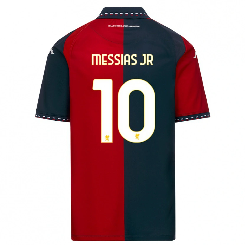 Danxen Męski Junior Messias #10 Czerwony Czarny Biały Domowa Koszulka 2026/27 Koszulki Klubowe