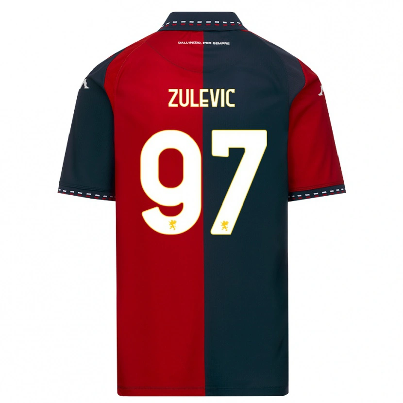 Danxen Męski Adam Zulevic #97 Czerwony Czarny Biały Domowa Koszulka 2026/27 Koszulki Klubowe