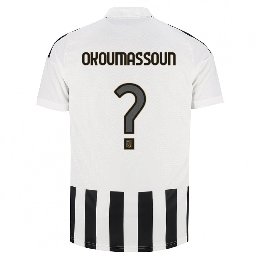 Danxen Męski Ismaele Okoumassoun #0 Czarny Biały Brązowy Domowa Koszulka 2026/27 Koszulki Klubowe