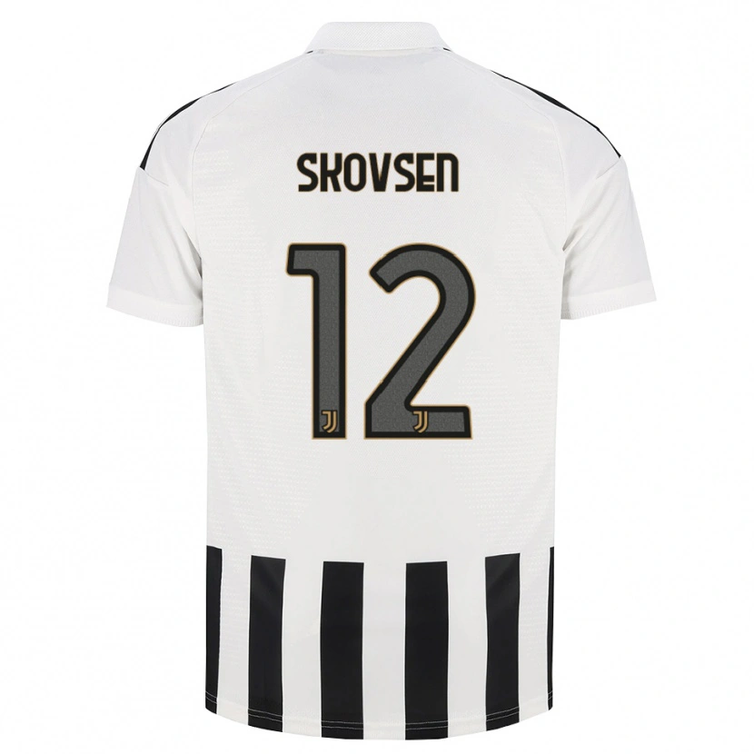 Danxen Męski Matilde Lundorf Skovsen #12 Czarny Biały Brązowy Domowa Koszulka 2026/27 Koszulki Klubowe