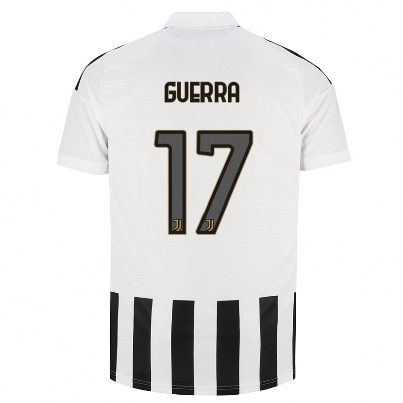 Danxen Męski Simone Guerra #17 Czarny Biały Brązowy Domowa Koszulka 2026/27 Koszulki Klubowe