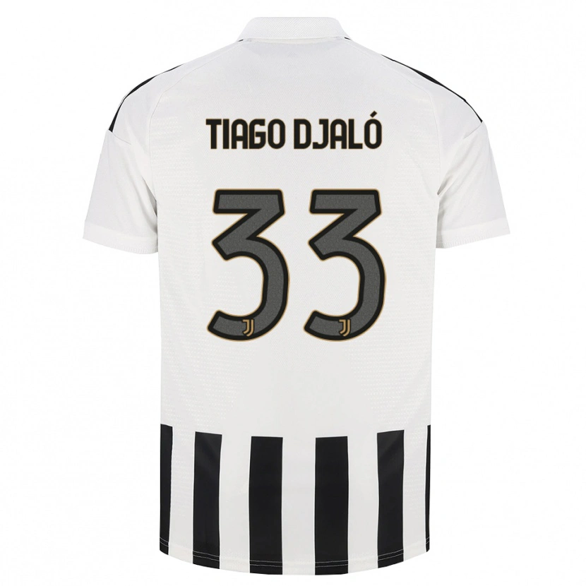 Danxen Męski Tiago Djalo #33 Czarny Biały Brązowy Domowa Koszulka 2026/27 Koszulki Klubowe