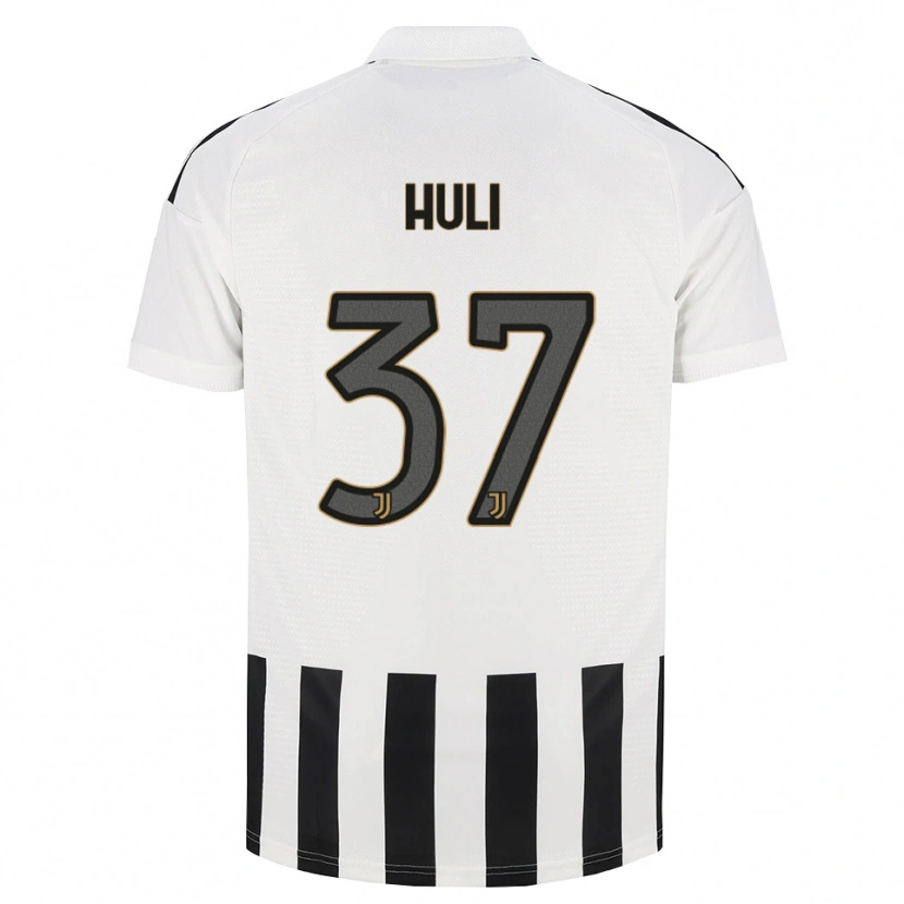 Danxen Męski Raffaele Huli #37 Czarny Biały Brązowy Domowa Koszulka 2026/27 Koszulki Klubowe