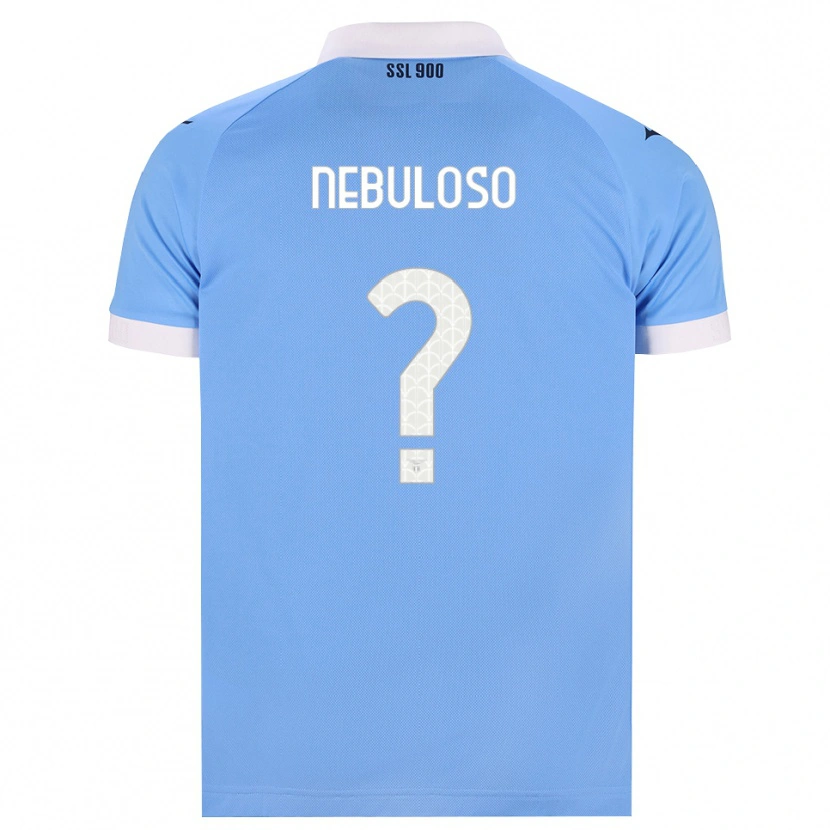 Danxen Męski Giulio Nebuloso #0 Błękitny Czarny Biały Domowa Koszulka 2026/27 Koszulki Klubowe