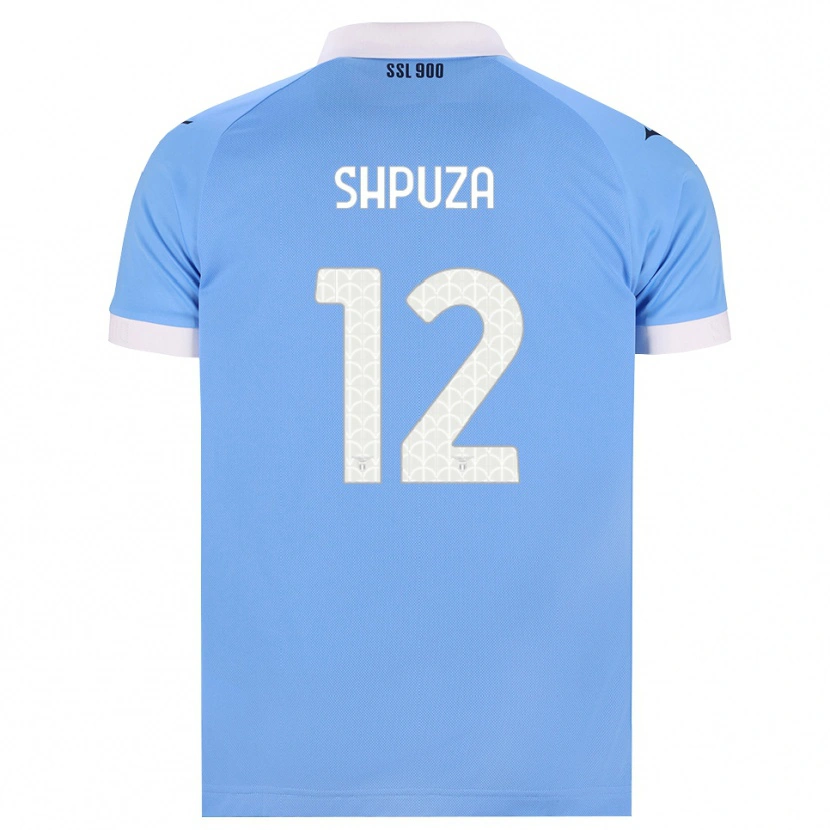 Danxen Męski Kleo Shpuza #12 Błękitny Czarny Biały Domowa Koszulka 2026/27 Koszulki Klubowe