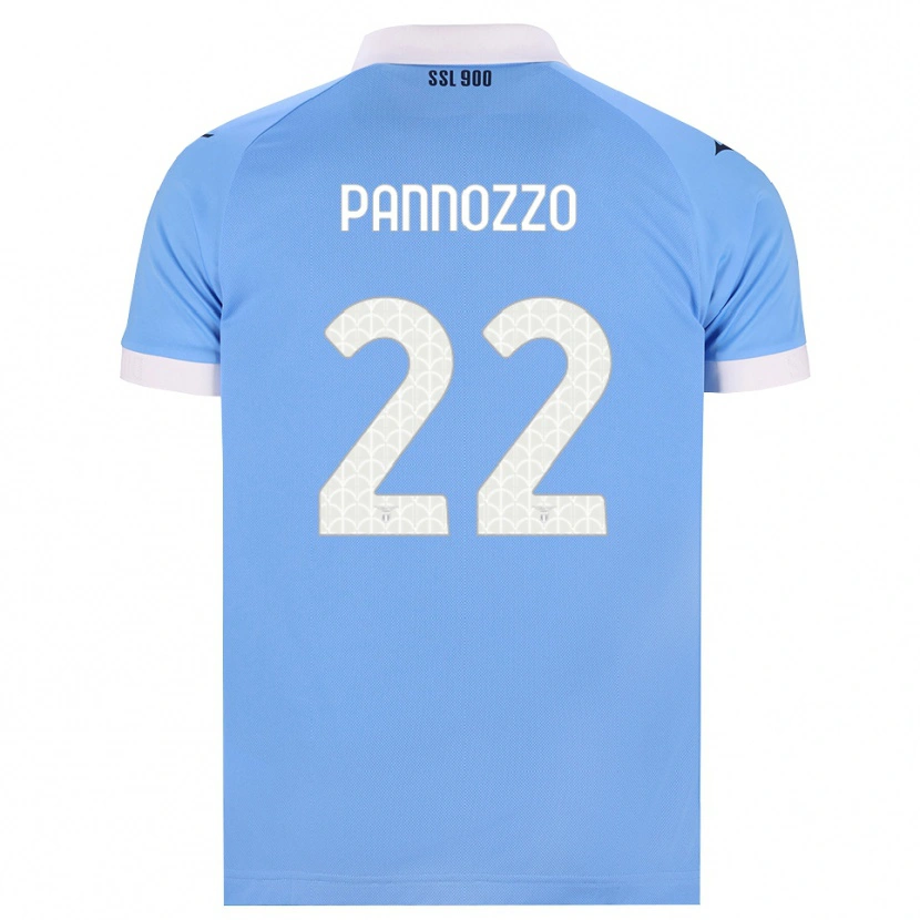 Danxen Męski Nicolò Pannozzo #22 Błękitny Czarny Biały Domowa Koszulka 2026/27 Koszulki Klubowe
