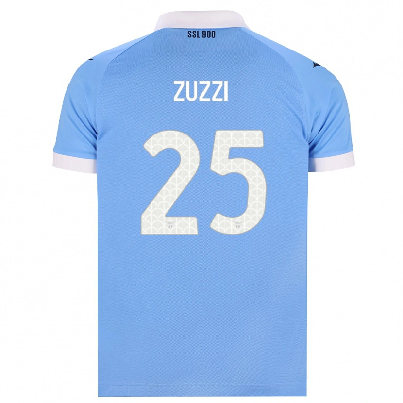 Danxen Męski Giorgia Zuzzi #25 Błękitny Czarny Biały Domowa Koszulka 2026/27 Koszulki Klubowe