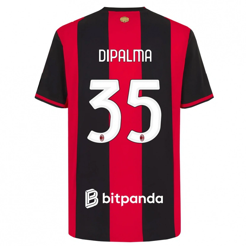 Danxen Męski Matteo Dipalma #35 Czerwony Czarny Biały Domowa Koszulka 2026/27 Koszulki Klubowe