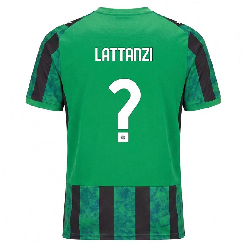Danxen Męski Luca Lattanzi #0 Zielony Czarny Biały Domowa Koszulka 2026/27 Koszulki Klubowe