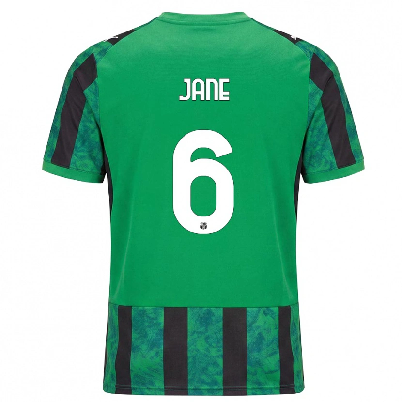 Danxen Męski Refiloe Jane #6 Zielony Czarny Biały Domowa Koszulka 2026/27 Koszulki Klubowe