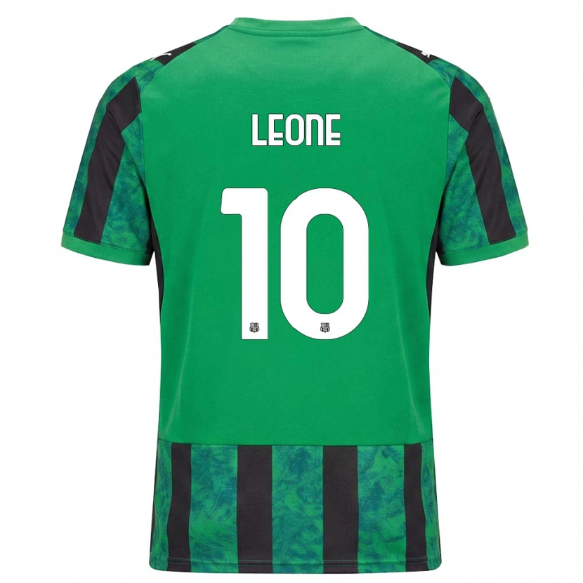 Danxen Męski Kevin Leone #10 Zielony Czarny Biały Domowa Koszulka 2026/27 Koszulki Klubowe