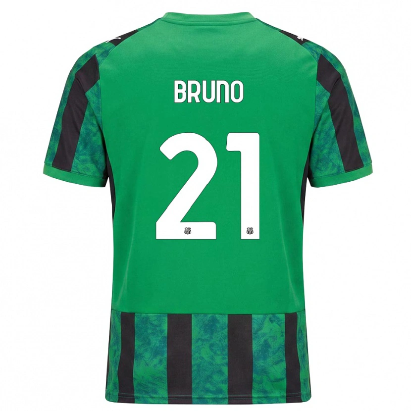 Danxen Męski Kevin Bruno #21 Zielony Czarny Biały Domowa Koszulka 2026/27 Koszulki Klubowe