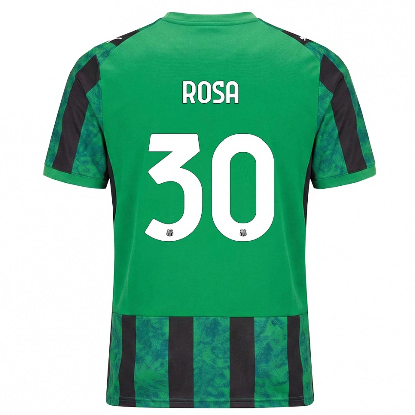 Danxen Męski Enrico Rosa #30 Zielony Czarny Biały Domowa Koszulka 2026/27 Koszulki Klubowe