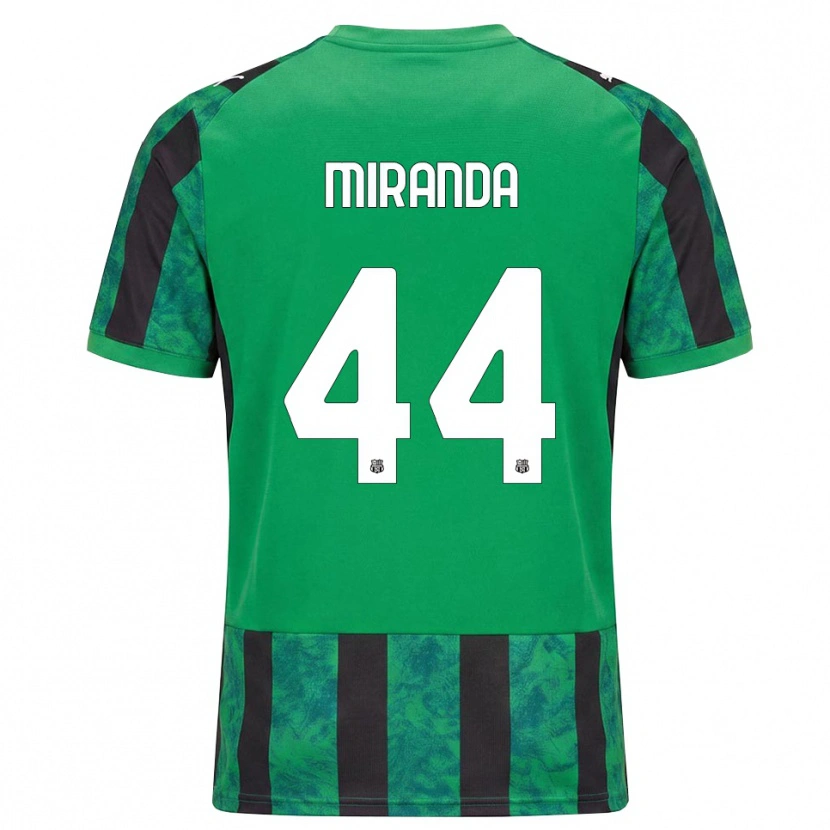 Danxen Męski Kevin Miranda #44 Zielony Czarny Biały Domowa Koszulka 2026/27 Koszulki Klubowe