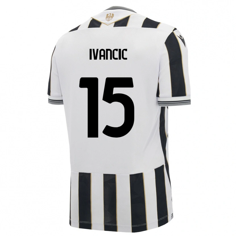 Danxen Męski Val Ivancic #15 Czarny Biały Różowy Domowa Koszulka 2026/27 Koszulki Klubowe