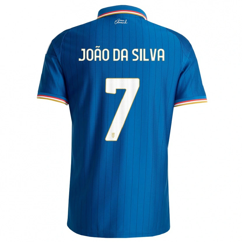 Danxen Męski Miguel Silva #7 Niebieski Biały Czerwony Domowa Koszulka 2026/27 Koszulki Klubowe