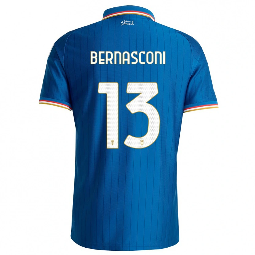 Danxen Męski Enea Bernasconi #13 Niebieski Biały Czerwony Domowa Koszulka 2026/27 Koszulki Klubowe