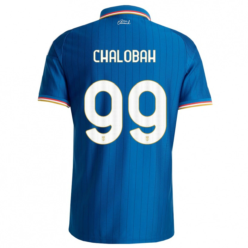 Danxen Męski Trevoh Chalobah #99 Niebieski Biały Czerwony Domowa Koszulka 2026/27 Koszulki Klubowe