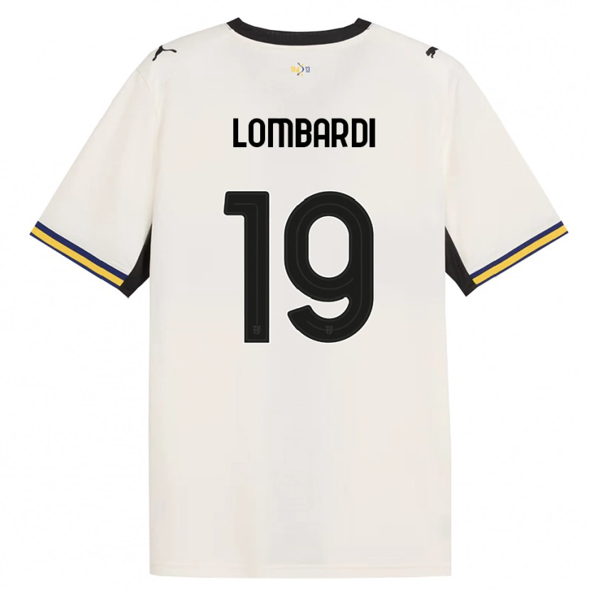 Danxen Męski Gabriel Lombardi #19 Białawy Czarny Żółty Domowa Koszulka 2026/27 Koszulki Klubowe