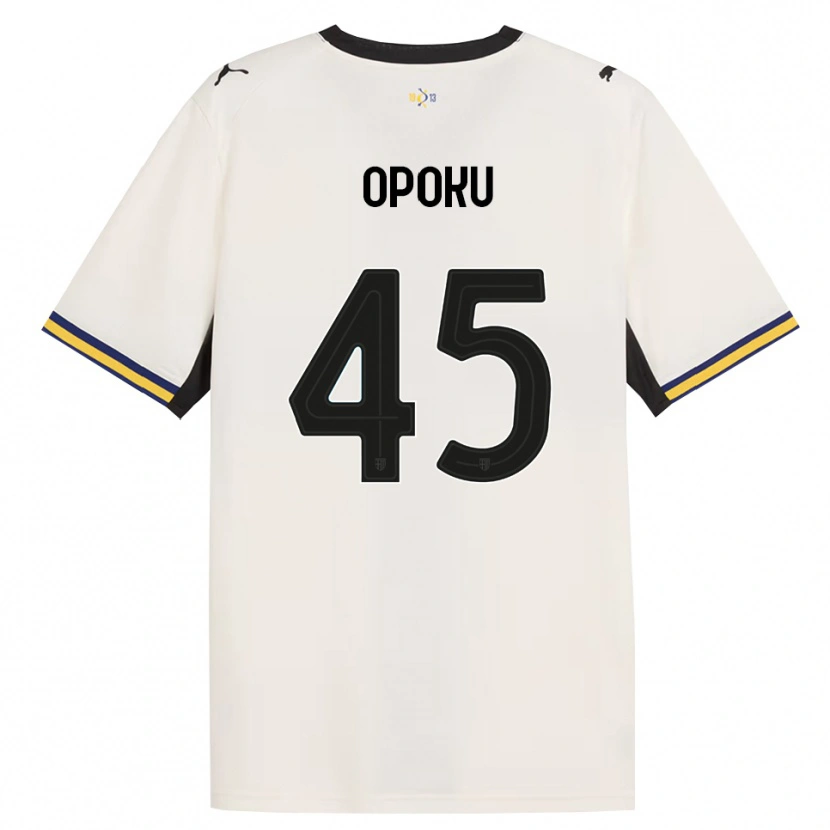 Danxen Męski Mama Opoku #45 Białawy Czarny Żółty Domowa Koszulka 2026/27 Koszulki Klubowe
