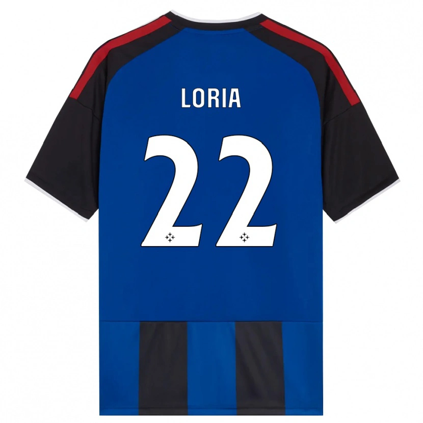 Danxen Męski Leonardo Loria #22 Czarny Czerwony Biały Niebieski Domowa Koszulka 2026/27 Koszulki Klubowe
