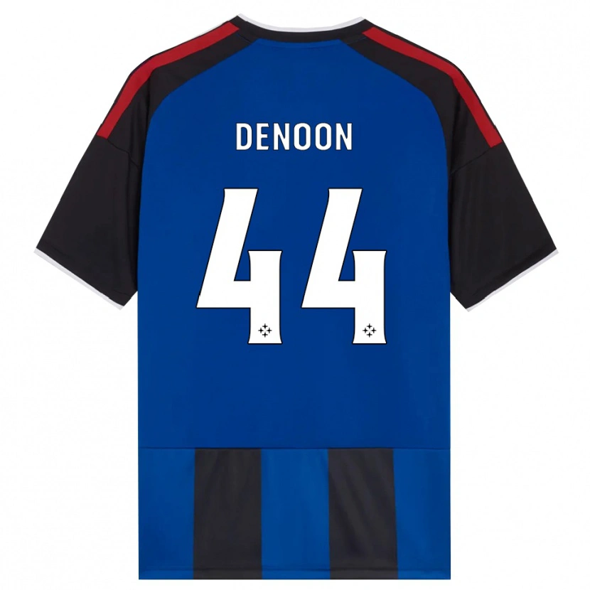Danxen Męski Daniel Denoon #44 Czarny Czerwony Biały Niebieski Domowa Koszulka 2026/27 Koszulki Klubowe