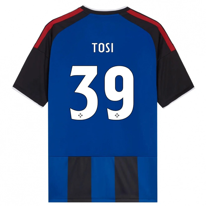 Danxen Męski Lorenzo Tosi #39 Czarny Czerwony Biały Niebieski Domowa Koszulka 2026/27 Koszulki Klubowe