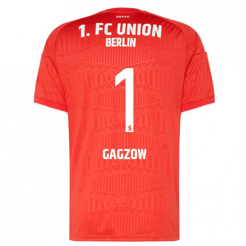 Danxen Męski Fritz Gagzow #1 Czerwony Biały Domowa Koszulka 2026/27 Koszulki Klubowe