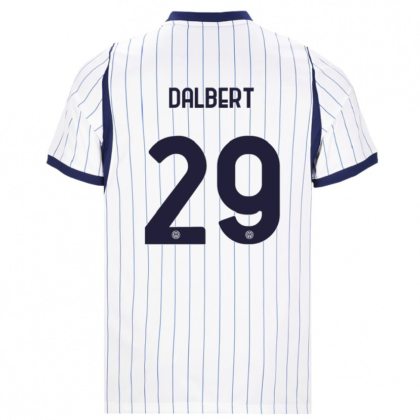 Danxen Męski Dalbert #29 Biały Granatowy Wyjazdowa Koszulka 2026/27 Koszulki Klubowe