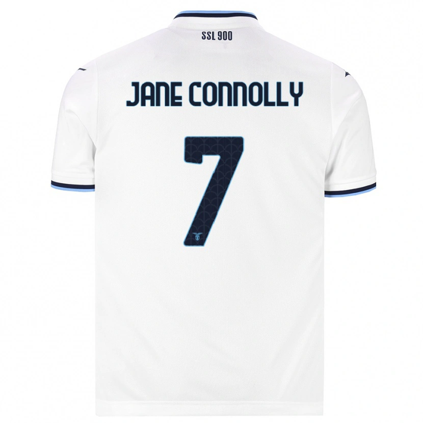Danxen Męski Megan Jane Connolly #7 Biały Granatowy Wyjazdowa Koszulka 2026/27 Koszulki Klubowe